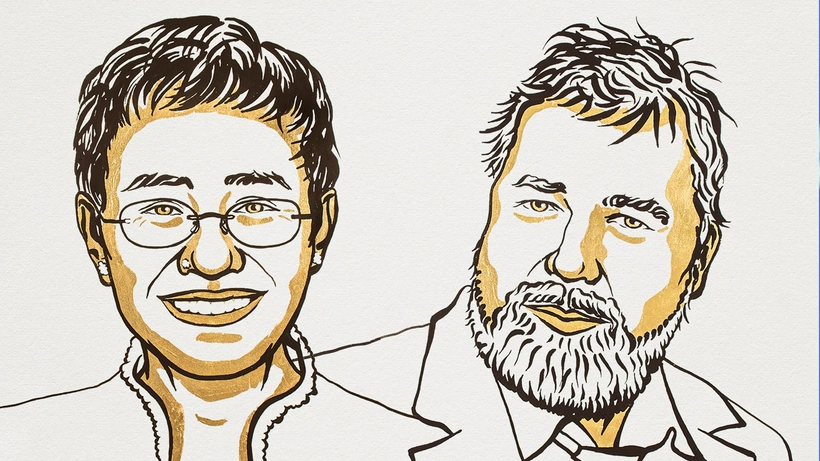 2021 Nobel Barış Ödülü'nün sahipleri belli oldu