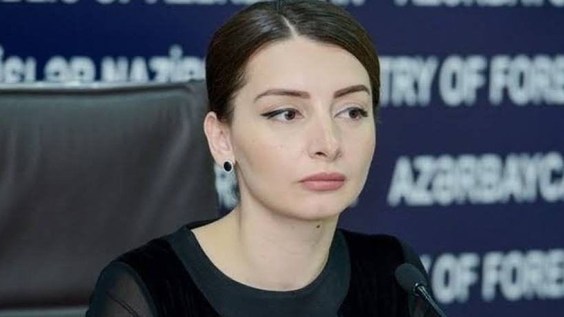 Azerbaycan Dışişleri Sözcüsü Leyla Abdullayeva'dan Ermeni terörist Hambig Sasunyan kararıyla ilgili tepki