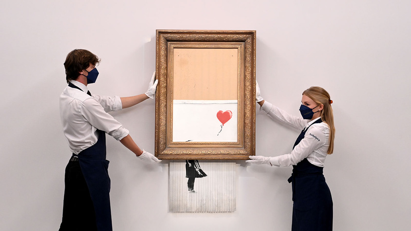 Banksy'nin eseri rekor fiyata alıcı buldu