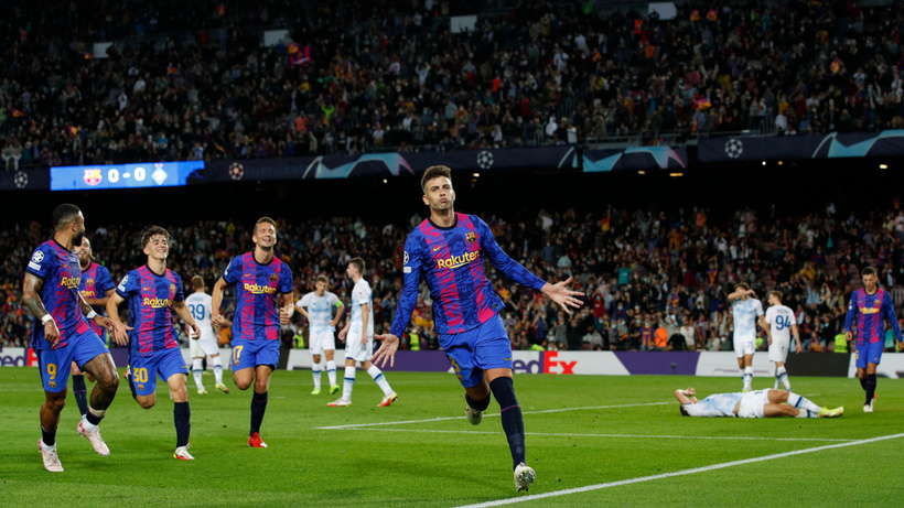 Barcelona, Dinamo Kiev'i tek golle geçti
