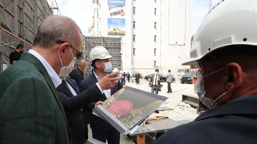 Cumhurbaşkanı Erdoğan'dan AKM paylaşımı