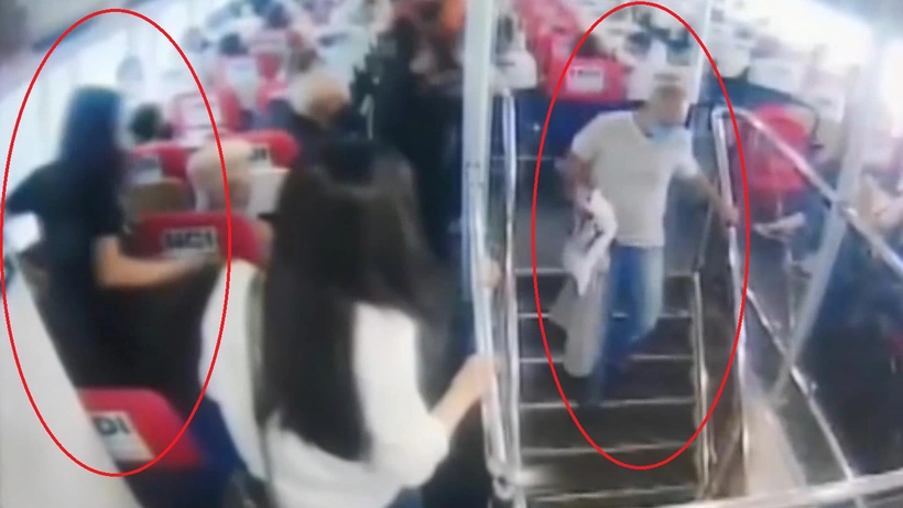 Deniz otobüsünde iğrenç olay: Ne yapıyorsun sen?