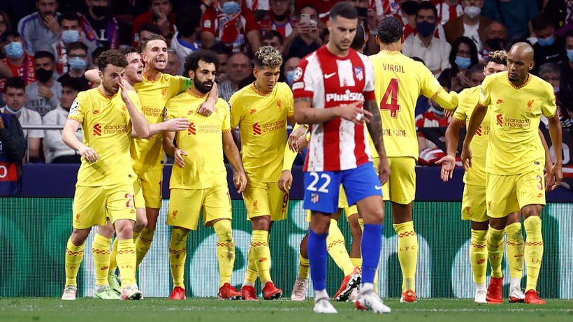 Liverpool, 10 kişi kalan Atletico Madrid'i 3-2'yle geçti