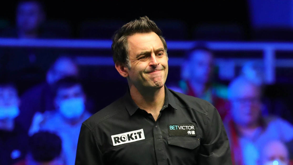 Dünyaca ünlü sporcu Roket lakaplı Ronnie O’Sullivan kebap yemeye dalınca, turnuvadaki maçını unuttu
