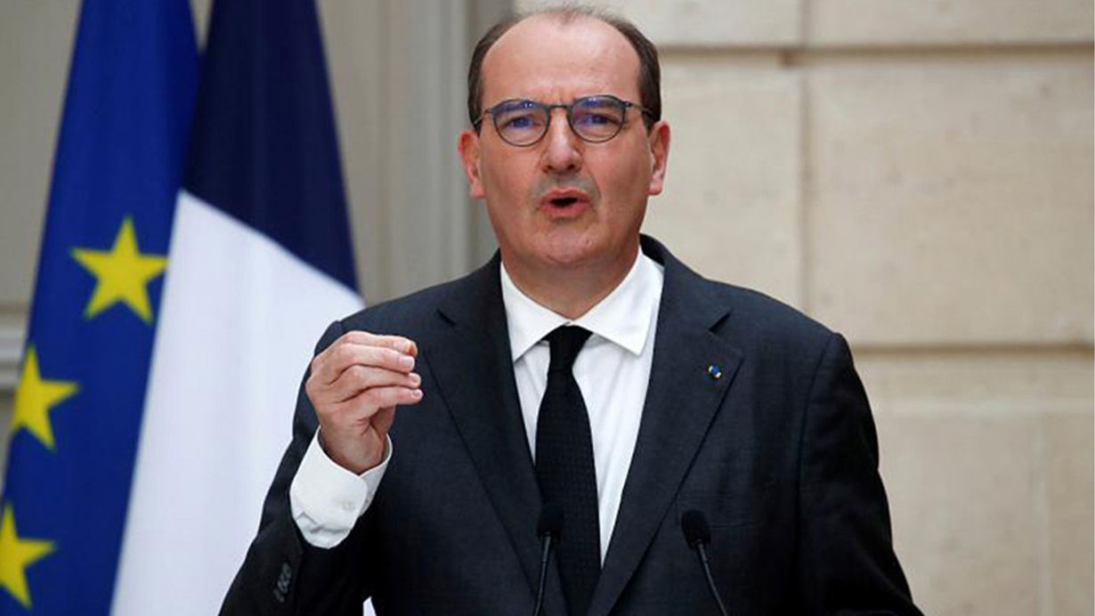 Fransa Başbakanı Castex’in Kovid-19 testi pozitif çıktı