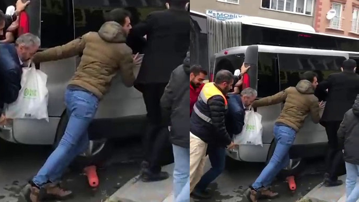 İstanbul Arnavutköy’de ilginç olay! Hatalı park ettiği aracı çalıştıramadı