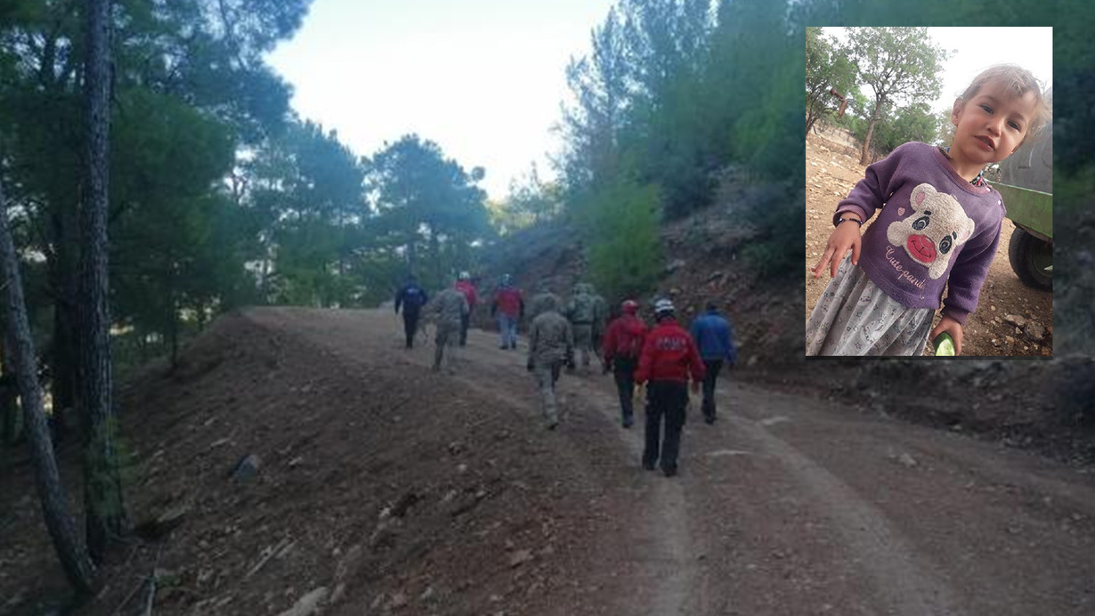 Mersin'de ailesi çadır kurarken kaybolan küçük kız çocuğundan dünden beri haber alınamıyor