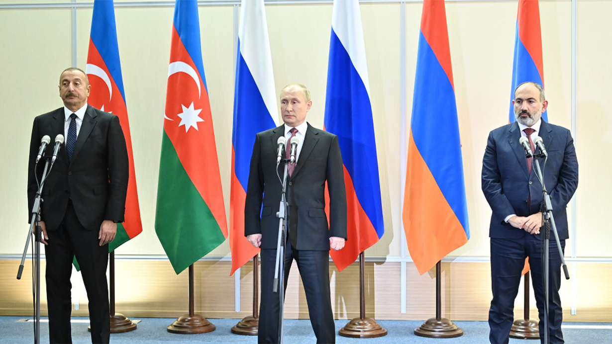 Aliyev, Putin ve Paşinyan'ın imzaladığı bildirinin metni