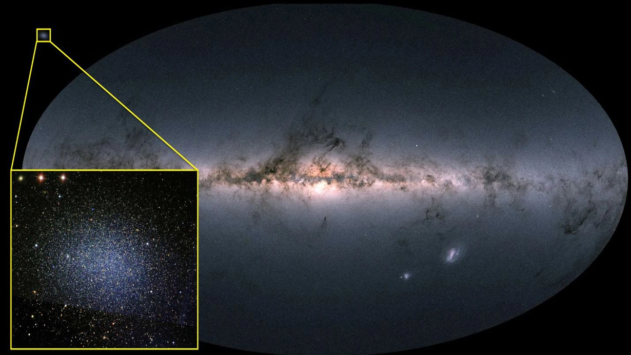 Aslan I cüce galaksisinde, Samanyolu'ndaki kadar büyük kara delik bulundu