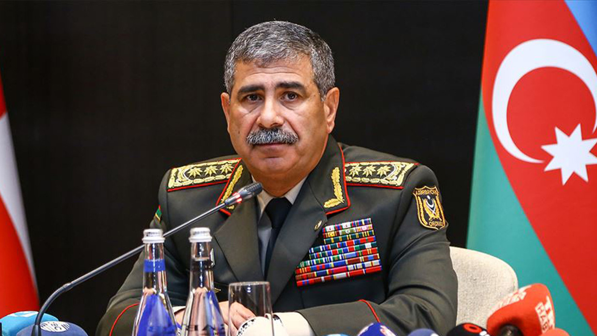 Azerbaycan Savunma Bakanı Zakir Hasanov, Türkiye'ye taziyelerini iletti