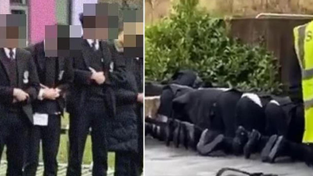 İngiltere'de skandal olay! Müslüman öğrencilere namazı soğukta kıldırdılar