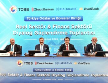 Reel Sektör & Finans Sektörü Diyalog Güçlendirme Toplantısı, TOBB’da gerçekleştirildi.